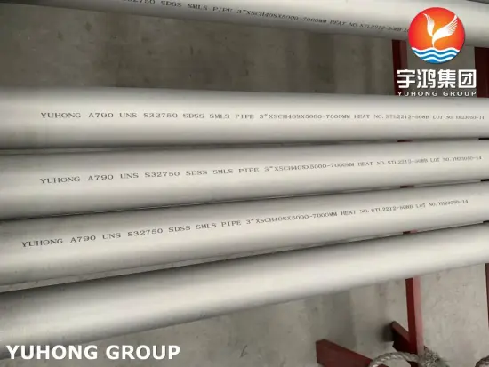 ASTM A790 S32750 SDSS SMLS Pipe For Desalination