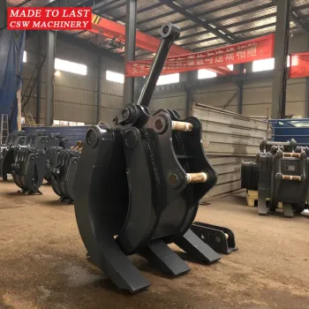 Sany Excavator Grapples: 285, 305, 330 Ton Mechanical Grabs for Demolition and Logging