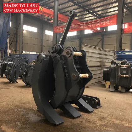 Sany Excavator Grapples: 285, 305, 330 Ton Mechanical Grabs for Demolition and Logging