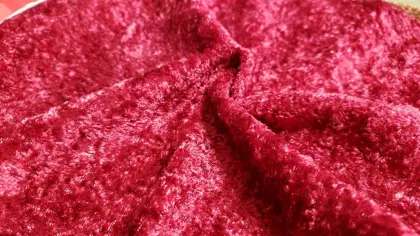 Multiple Colors Yarn-dyed Polyester Ice Velvet Fabric