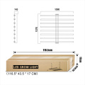 630W Grow Light 8 Bar 6Ft indoor plant