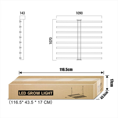 commercial vertical farming Grow Light 600W