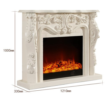 New Design Antique wood mantel fireplace