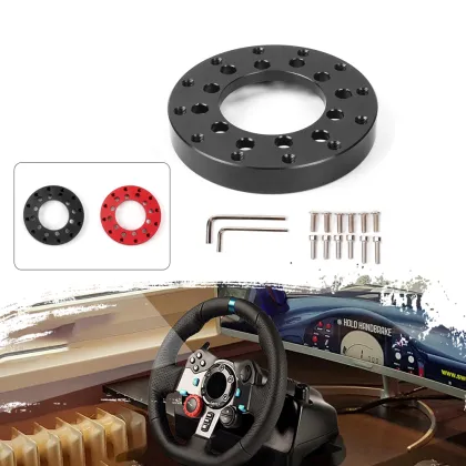 70MM Aluminum 24 Hole Racing Wheel Adapter for Logitech G25 G27