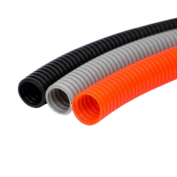 2024 hochwertiger schwarzer Nylon-Wellblech-Schlauch zum Verkauf