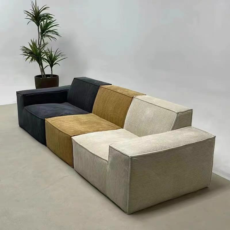 Modern Color-Block Sofa