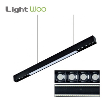 Modern Commercial LED Linear Chandelier