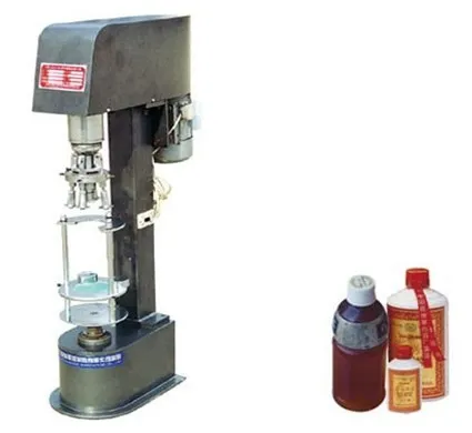 Multi-purpose wine bottle aluminum cap capping machine