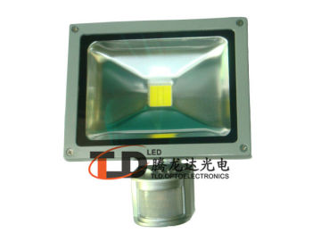 Bridgelux 20w Led Sensor Flood Lights , Dc12volt 2000lm 60hz