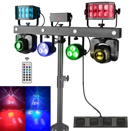 Professional DJ Lighting System with Stand: Perfect for Disco Parties, Events, and Stages