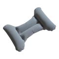 Almohada de viaje inflable lumbar pequeña para avión