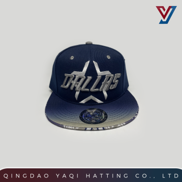 Premium Flat Visor Sublimation Embroidered Baseball Cap