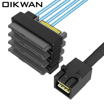 HD MINI SAS SFF-8643 36P to 4SFF-8482 SFF-8643 SAS Internal Server Cable