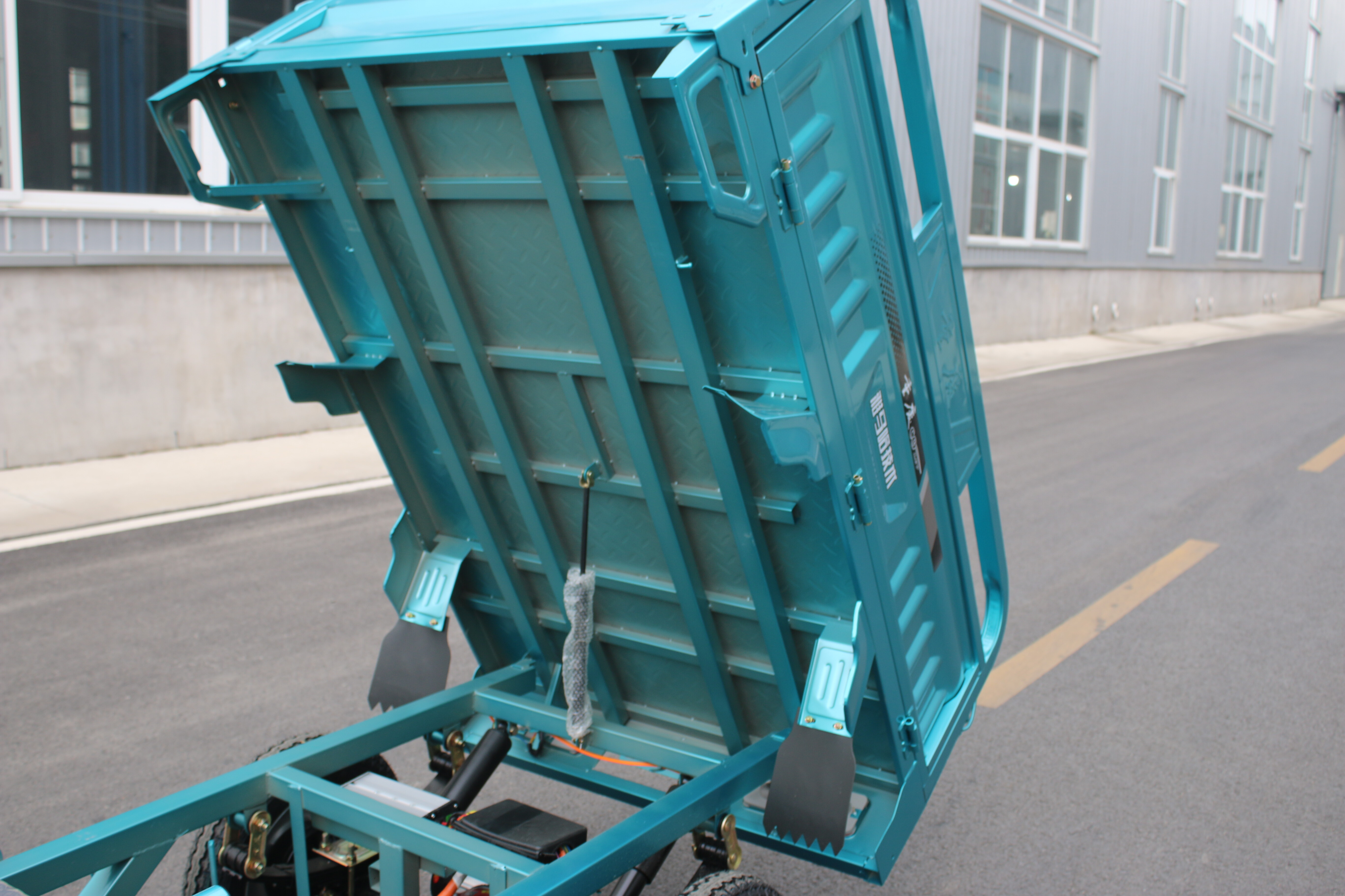 Electric cargo tricycle