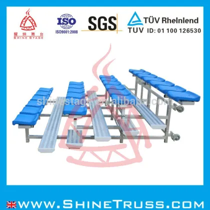 blow molded stadium seat bench bleacher seat school bench bleachers