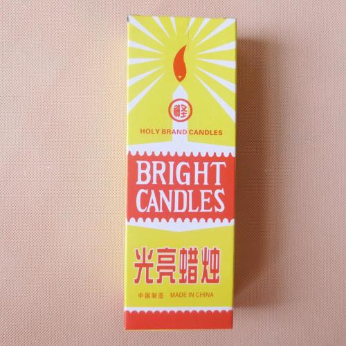 White Bright Holy Brand Candle Bougie Velas