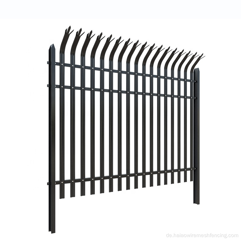 Outdoor -Metallzaunpanel Palisade Zaun