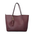 Burgundy shoulder bag for ladies