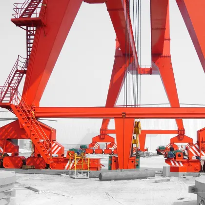 Manufacturer 200T RTG Port Container Gantry Crane Drawing