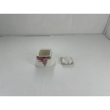 ceramic sugar jar small