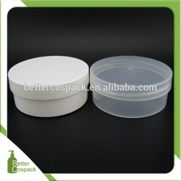 custome colors 200ml plastic PP face cream jar cosmetic jar