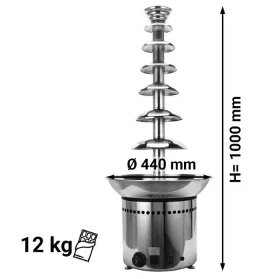 Stainless Steel Chocolate Fountain with 7 Floors