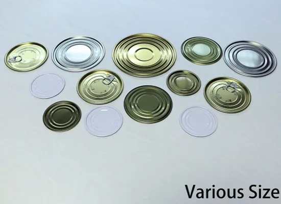 Multi-size metal can lids