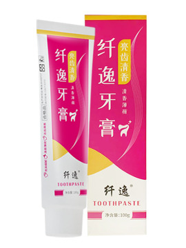 One hundred and eighty g tooth gloss toothpaste