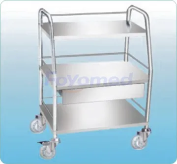 Stainless Steel Medicine Monitor Trolley-I Types