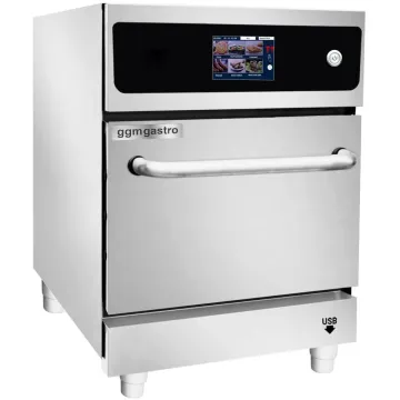 Automatic High Speed Rotary Oven, High Speed Microwave, Baking, Pizza