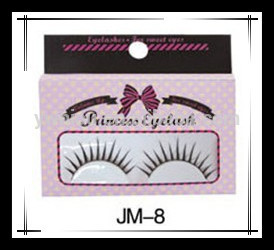 Fashion Black Natural Look Beautiful Crazy False Eyelash In Box