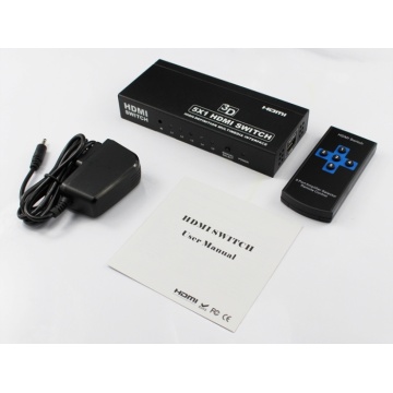 EDID 1.4 HDMI Switch 5 ports