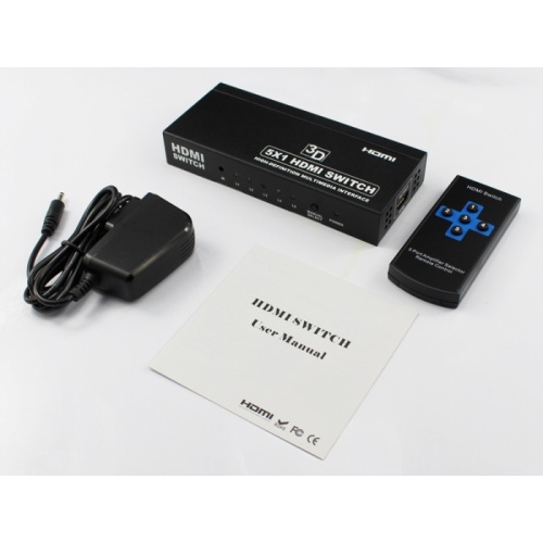 EDID 1.4 HDMI Switch 5 ports