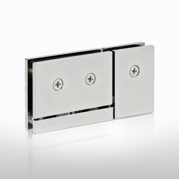 SVA-B311GS-180 Brass U-Clamp Glass to Glass Pivot Hinges