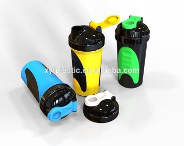 EXCELLENT shaker bottle with/without grip for your option, sport water cup for gym center