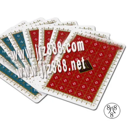 Nap Plastic Red Marked Cards 