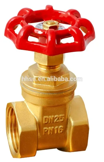 1.6MPa Female thread brass gate valve