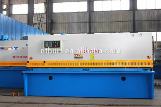 10X3200 hydraulic swing beam shearing machine