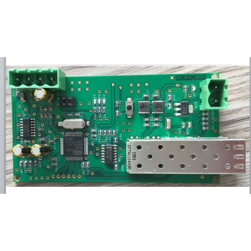 Optical-fiber cable PCB assembly