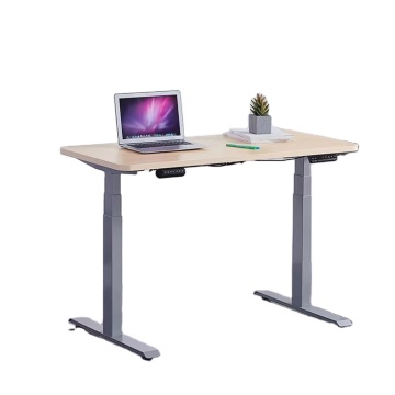 Large Extendable Metal Frame Home Studio Computer Desk for Writing and Working Beside Sofa