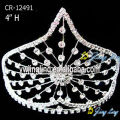 4 Inch rhinestone wholesale pageant crowns