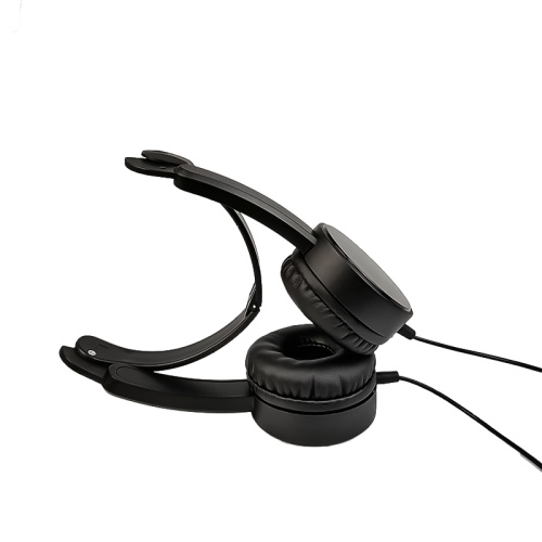 Foldable headband light weight headset