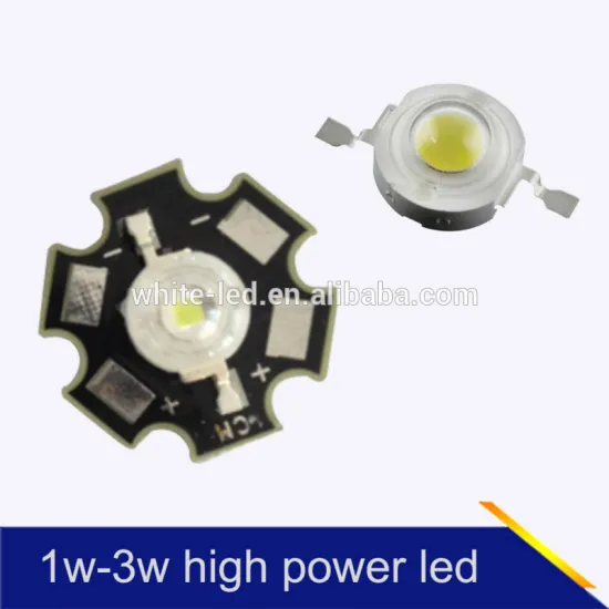 1W Epistar White Chip 125-135lm High CRI with CE and Rohs
