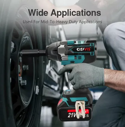 High-Torque Cordless Impact Wrenches - Powerful Power Tool Sets