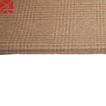 GRS Wool Controllare il tessuto a quadri in tweed per soprabito