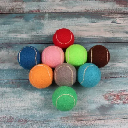 Colorful wholesale tennis balls