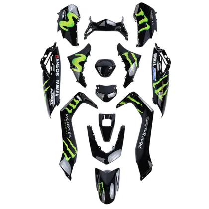 2020 NMAX Motorcycle Accessories: Focus on Fairing Body Systems, Front Fairing, Fixed Wing Intake, and Frame Parts