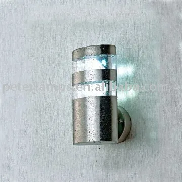 LED wall light IP54 stainless steel