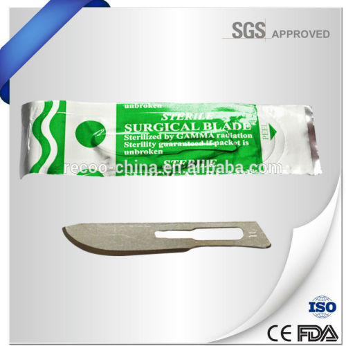 disposable sterilized surgical scalpel blades with handle