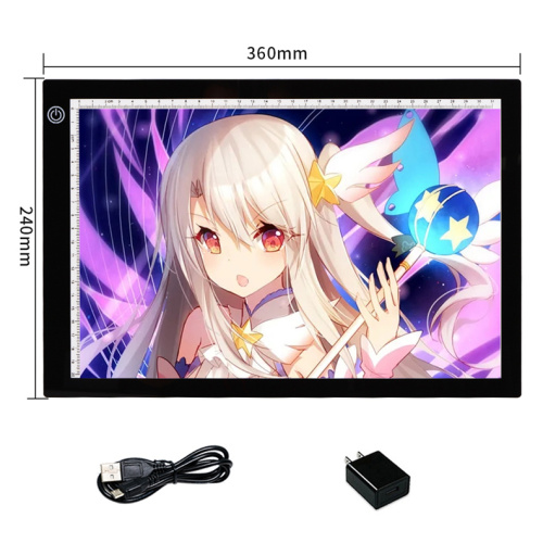 Suron Portable LED Tracing Light Box Dimmable Brightness